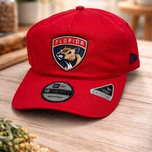Florida Panthers Red New Era 19TWENTY Adjustable Hat NHL Cap NWT